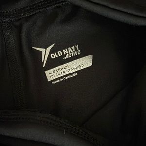 Black girls athletic leggings